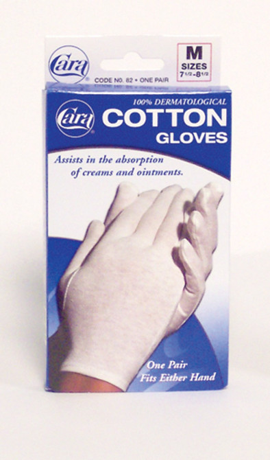 Cotton Gloves - White X-large (pair)  Fits 9-1/2  - 10-1/2
