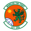 321st Contingency Response Squadron Patch