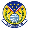 321st Missile Squadron Patch