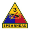 3rd Armored Division Spearhead (Badge), US Army Patch