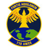 718th Aircraft Maintenance Squadron Patch