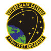 718th Test Squadron Patch