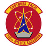 740th Missile Squadron Patch