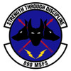890th Missile Security Forces Squadron Patch