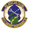 911th Aircraft Maintenance Squadron Patch
