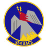 964th Airborne Air Control Squadron Patch