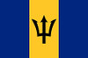 Barbados Flag Patch