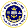 Senior Enlisted Academy US Navy Patch