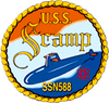 USS Scamp SSN-588 US Navy Submarine Patch