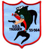 USS Trigger SS-564 US Navy Submarine Patch