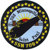 USS Minneapolis SSN-708 US Navy Submarine Patch