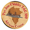 USNS Pvt Jose F Valdez T-AG 169 African Cruise Patch