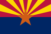 Arizona State Flag Patch