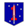 Marine Raider Regiment,  1st Marine Raider Battalion, USMC Patch