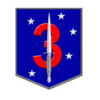 Marine Raider Regiment,  3rd Marine Raider Battalion, USMC Patch