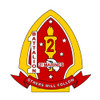 2nd Marine Regiment,  1st Battalion, 2nd Marines, USMC Patch
