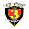 3rd Marine Regiment, 1st Battalion, 3rd Marines, USMC Patch