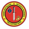 7th Marine Regiment,  3rd Battalion, 7th Marines USMC Patch