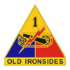1st Armored Division Old Ironsides, US Army Patch