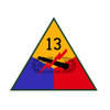 13th Armored Division, US Army Patch