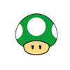 Super Mario Green Mushroom Patch