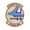 VP-9 "Golden Eagles" US Navy Patrol Squadron Patch