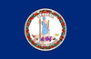 Virginia State Flag Patch