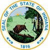 Indiana State Seal Patch