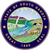 South Dakota State Seal Patch