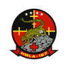 Marine USMC Light Attack Helicopter Squadron (HMLA)-167 Warriors Patch