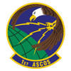 1st Air and Space Communications Operations Patch Squadron Patch