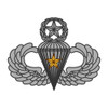 Combat Parachutist Badge - Five Jumps, US Army Patch