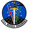 12th Missile Squadron Patch