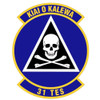 31st Test and Evaluation Squadron Patch