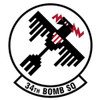 34th Bomb Squadron Patch