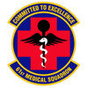 61st Medical Squadron Patch