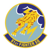 81st Fighter Squadron Patch