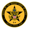 Office of the Deputy Chief of Staff (G-4 Seal), US Army Patch