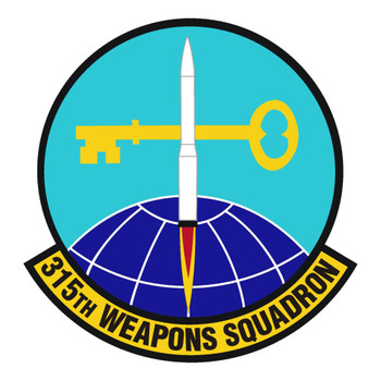 315th Weapons Squadron Patch