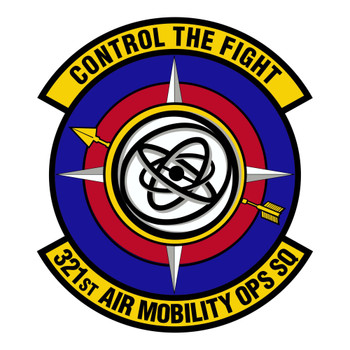321st Air Mobility Operations Squadron Patch