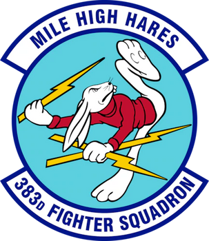 383rd Fighter Squadron Patch