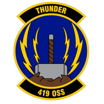 419th Operations Support Squadron Patch