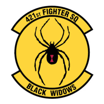 421st Fighter Squadron Patch