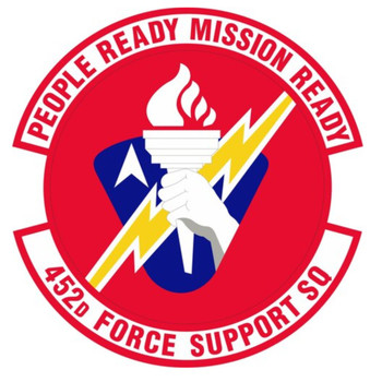 452nd Force Support Squadron Patch