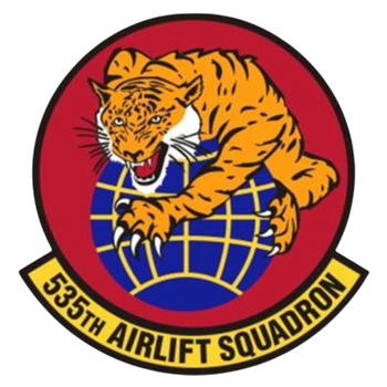 535th Airlift Squadron Patch