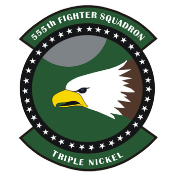 555th Fighter Squadron Patch