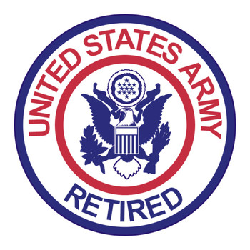 USA Retired, US Army Patch