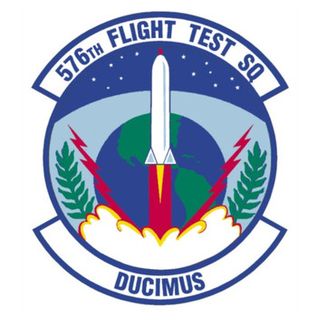 576th Flight Test Squadron Patch