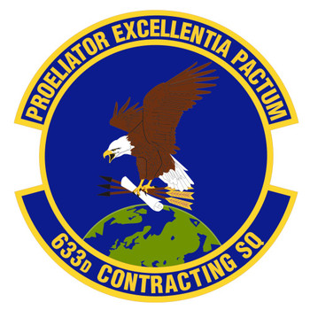 633rd Contracting Squadron Patch