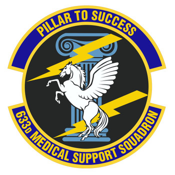 633rd Medical Support Squadron Patch